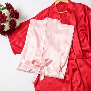 <span class=keywords><strong>Robe</strong></span> de nuit Kimono pour femmes, vêtements <span class=keywords><strong>d</strong></span>'été, chemises de nuit, pyjama pour mariée et <span class=keywords><strong>demoiselle</strong></span> <span class=keywords><strong>d</strong></span>'<span class=keywords><strong>honneur</strong></span>, <span class=keywords><strong>Robe</strong></span> de bain pour dames, nouvelle collection, - Product Image 2