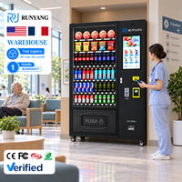 Distributeur automatique de boissons et de collations de marque RUNYANG, à monnayeur, pour aliments et boissons