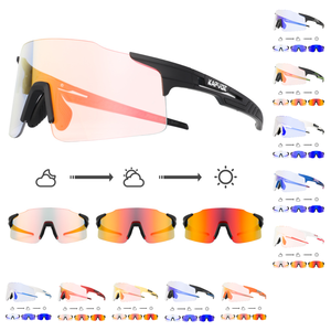 <span class=keywords><strong>Gafas</strong></span> <span class=keywords><strong>de</strong></span> <span class=keywords><strong>Ciclismo</strong></span> KAPVOE con 5 Lentes, <span class=keywords><strong>Gafas</strong></span> Deportivas TR90, Protección UV400, Antiviento, Antideslizantes, para <span class=keywords><strong>Ciclismo</strong></span> al Aire Libre - Product Image 4
