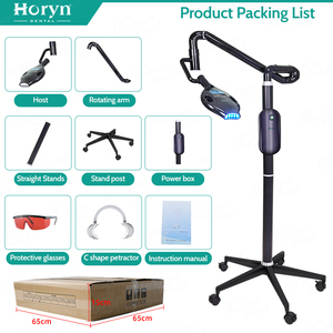 Dentaire 40W Forte Puissance Rotation Bras Blanchiment Led Lumières Blanchiment Des <span class=keywords><strong>Dents</strong></span> Lampes pour Dentiste - Product Image 5