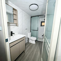 Maison Extensible Pliable Préfabriquée Mobile 20ft 40ft Conteneur Modulaire à Vendre