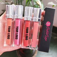 Marque privée Vente en gros Rouge à lèvres liquide mat Brillant à lèvres transparent rose nude imperméable Brillant à lèvres pailleté