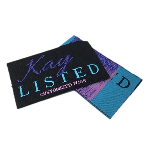 Hohe Leistung Günstige Custom Perücke Tag Gewebt Etiketten Perücke Etiketten - Product Image 4