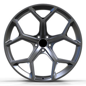 Cerchi Forgiati 6061T6 da 17 18 19 20 21 22 Pollici Grigio Canna di Fucile per Auto Passeggeri Compatibili con Audi RS4 RS6 <span class=keywords><strong>Allroad</strong></span> A4 A5 A6 A7 A8 S4 S5 S6 - Product Image 1