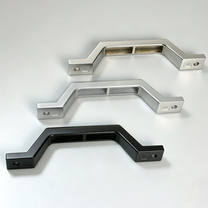 Manija de Puerta de Aleación de Zinc LS1080, Manija de Puerta de Gabinete Industrial Reforzada, Ambidiestra, Fácil Instalación - Product Image 2
