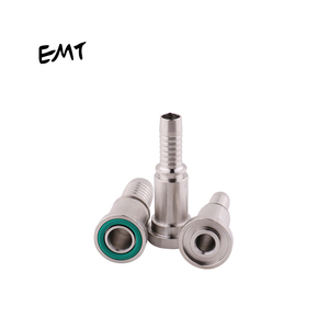 Conector de manguera hidráulica recta de alta precisión profesional EMT China - Product Image 2