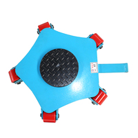 Plateforme rotative robuste à 360 degrés, chariot de transport de marchandises de 1,5 tonne, personnalisable OEM, transpalette manuel