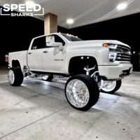 Ruedas Forjadas China Forged Wheels Co. 22x10 22x12 24x12 24x14 26x14, Ruedas Forjadas 8x180 8x170 6x135.7 6x135 para Ford F150 F250 Chevy 1500 2500