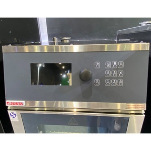 Vaporizador de panel de control inteligente comercial <span class=keywords><strong>Horno</strong></span> de 4 bandejas <span class=keywords><strong>Horno</strong></span> de vapor de convección combinado - Product Image 6