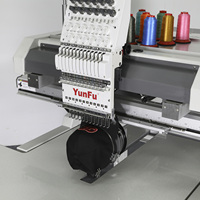 Machine à broder commerciale BL-1201E à 12 aiguilles, tête simple : grande surface de 500x800mm, intelligente et fiable