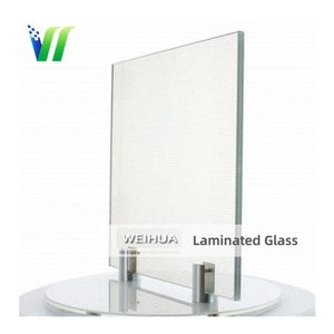 Rampe d'escalier moderne en verre sans cadre en acier inoxydable avec <span class=keywords><strong>balustrade</strong></span> en verre trempé pour hôtel et villa, couleur et taille personnalisables - Product Image 5