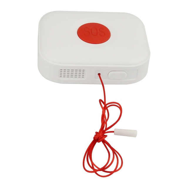 Wireless WiFi Elderly Caregiver Pager SOS Call Button Emergency SOS Medical Alert System for Seniors Patients Elderly at Home