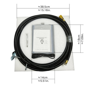 LCD Display Automatic Tire Inflation With Pressure Gauge Digital Pressure Gauge With 10m Rubber Inflatable <strong>Tube</strong> - Product Image 2