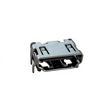 Conector Amphenol 10029449-111RLF de 19 Pines de Bronce Fosforado para SMT, Tipo A, Receptáculo, Aplicaciones Industriales y Automotrices