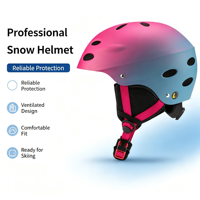 Casque de ski pour enfants et adolescents taille M, matériau ABS EPS, anti-impact, pour les sports d'hiver sur neige, fabriqué dans le Guangdong