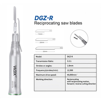 Handpiece Gergaji Resiprokal Elektrik Profesional untuk Gigi, Reduksi 3.2:1, 40000rpm, Tipe E, Handpiece Bedah Maksilofasial untuk