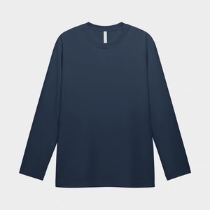 Camiseta de Manga Larga para Hombre, de Alta Calidad, Colorida, con Logotipo Personalizado, Cuello Redondo, Secado Rápido, Transpirable, Suave y Ligera, para Entrenamiento Físico - Product Image 3
