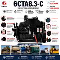 Werkspreisiger SCDC DCEC Cum 6C 6CTA8.3 6CTAA8.3 Serie Dieselmotor 6CTA8.3-C 205-260 PS für Baumaschinen und Lader