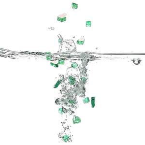 1/2'' Açık Yeşil Yansıtıcı Temperli Ateş Camı Taşları Dış Mekan Yemek Ateş Çukuru Masası Peyzaj Eko Dostu Yüksek Kalite - Product Image 3