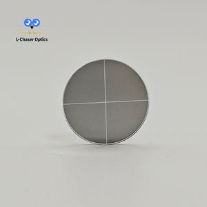 Réticules réticulaires personnalisables de 25*2mm avec support OEM en verre optique chromé de 0.01/0.05mm pour une utilisation optique - Product Image 1