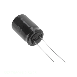 ตัวเก็บประจุแบบ Through Hole ยี่ห้อ Manufacturer Channel รุ่น CAP ALUM 560UF 20% 35V RADIAL TH 35ZT560M12.5X25 ความจุ 560 ยูเอฟ - Product Image 1