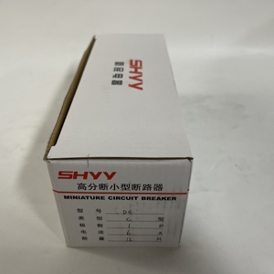 Disjoncteur miniature SHYY XMM65Z-63, 1P, 6A - Product Image 1