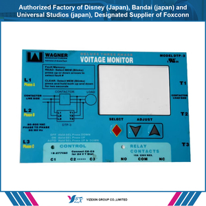 Controller with Flexible Display: <strong>Membrane</strong> Panel <strong>Keypad</strong> Integrated with FFC-FPC Flat Flexible Connector - Product Image 6