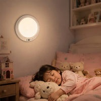 Éclairage LED rechargeable pour placard et chambre à coucher avec détecteur de mouvement, contrôle à distance, prix usine Chine, faible coût