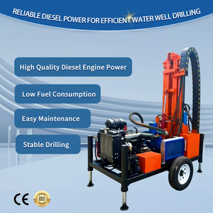 Hydraulische Brunnenbohranlage Tragbare Bohrlochbohrmaschine Geeignet für Landwirtschaftliche Nutzung - Product Image 4