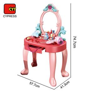 Ensemble <span class=keywords><strong>de</strong></span> maquillage pour filles, jeu <span class=keywords><strong>de</strong></span> simulation <span class=keywords><strong>de</strong></span> coiffeuse, cadeau pour filles, 2021 - Product Image 4