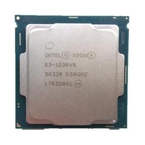 Utilisé pour Processeur CPU Intel Xeon E3-1230 V6 (8M Cache 3.50 GHz) pour Application Serveur Compatible avec LGA1151 SR328 - Product Image 1