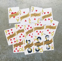 Cartes à jouer en papier avec logo personnalisé OEM - Service d'impression de cartes de poker et de jeux de société publicitaires