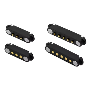 Водонепроницаемый латунный контактный разъем Pogo <span class=keywords><strong>Pin</strong></span> с шагом <span class=keywords><strong>2</strong></span>,5 мм, корпус из поликарбоната, магнитный, штекерный и гнездовой, <span class=keywords><strong>2</strong></span>-8 контактов - Product Image 4