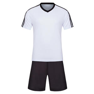 Maglie da competizione di calcio colorate divise da allenamento a maniche corte per bambini adulti cotone/bambù/Spandex materiale personalizzato - Product Image 3