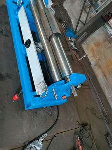 CE Certified Automatic Aluminum Stainless Steel Calandra Roll Forming to Sheet Cutting Thread Plate 3-<strong>Roller</strong> Rolling <strong>Machine</strong> - Product Image 6