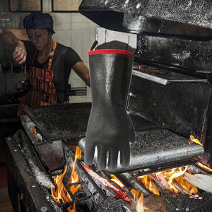 Gants de sécurité SIZA imperméables en néoprène résistants aux déchirures, doigts texturés, 14 pouces, résistants à la chaleur, pour la cuisson, la pâtisserie, le barbecue, le four - Product Image 3
