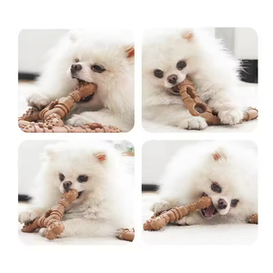 Juguete de Hueso para Perros, Resistente a Mordidas, Duradero, No Tóxico, con Sonido, Lindo y Casual, Educativo - Product Image 3