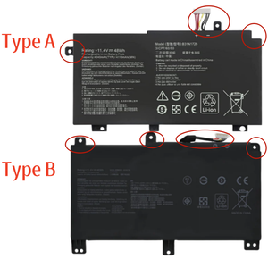 อะไหล่แบตเตอรี่ B31N1726สำหรับ <span class=keywords><strong>Asus</strong></span> FX80 FX86 FX504 FX504G FX504GD FX504GE FX504GM แล็ปท็อปซีรีส์ <span class=keywords><strong>FX505DT</strong></span> FX505 - Product Image 2