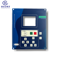 Panel de Botones con Teclado de Membrana y Superposición Gráfica Impresa en Serigrafía, Certificado ISO9001, Tecnología Personalizada Chuangerli MK-01