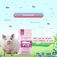 Gain de poids Croissance rapide Fabricant Fourniture directe Prémélange pour favoriser la croissance de l'additif alimentaire pour porcelets Prémélange