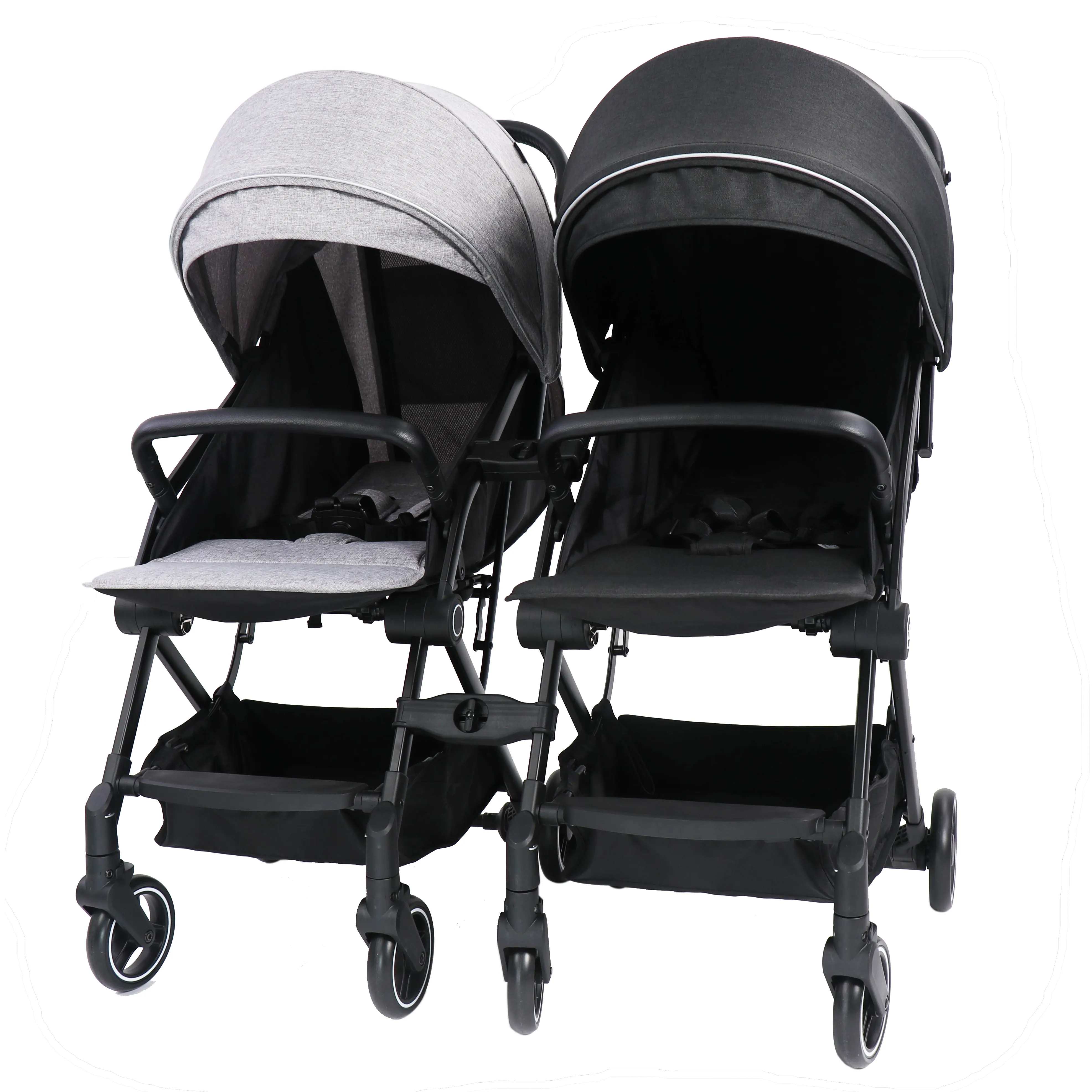 All Season Use Compact Folding Lightweight Double Stroller Baby for Twin