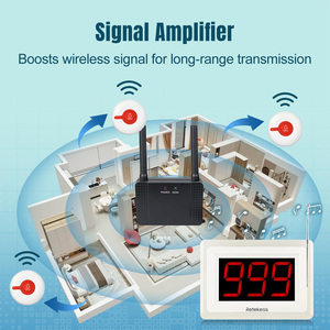 Sistema Inalámbrico de Llamada a Enfermeras para Hospitales, Reloj Localizador Impermeable IP67 con Comunicación Bidireccional para Clínicas, Residencias de Ancianos y Restaurantes - Product Image 5