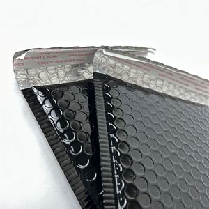 Bright Black Aluminized Film <strong>Bubble</strong> Bag Thickened <strong>Bubble</strong> Envelope Bag Logistics Packaging Express Bags - Product Image 1