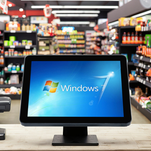 Oem 15.1inch tất cả trong một máy POS Win10 cảm ứng điện dung màn hình bán lẻ POS hệ thống sử dụng để cửa hàng quán cà phê tiền mặt đăng ký - Product Image 1