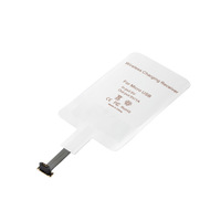 Chargeur sans fil Wellon, récepteur Qi pour téléphones iPhone, Android, Type-C avec patch à induction