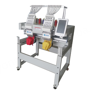 เครื่องปักลายลูกไม้ด้วยคอมพิวเตอร์สำหรับเฟอร์นิเจอร์ชิ้นส่วนด้านเดียวทำผ้าจอผ้าแพรจอร์เจีย - Product Image 2