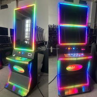 MIRACLE Promotion Exceptionnelle : Borne de Jeu Multigames 5-en-1 avec Écran Incurvé 23,6/43 Pouces, Construction Métal+Acrylique pour Type [X]
