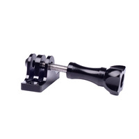 Piezas de conector de cámara de aluminio anodizado, trípode de metal macho a adaptador go pro, nuevo diseño
