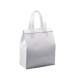 Custom Disposable 15L Aluminum Foil Cooler Bag Fast Food/Coffee/Drinks Delivery Small Insulated Waterproof Takeaway Bag Cartoon - Product Image 2