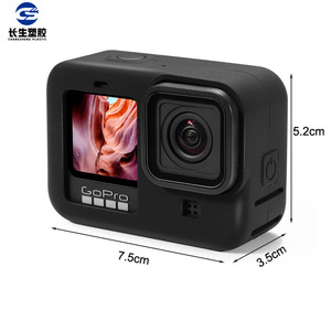 Étui en silicone GoPro résistant aux chocs pour caméra d'action avec sangle et capuchon d'objectif - Product Image 3